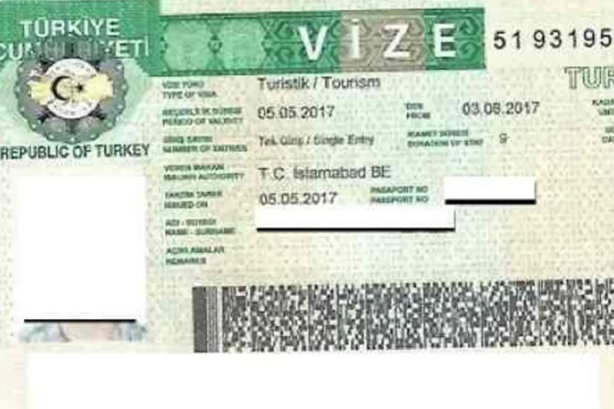 Turkish Visa Fees for Pakistanis Announced by Anatolia Visa Center