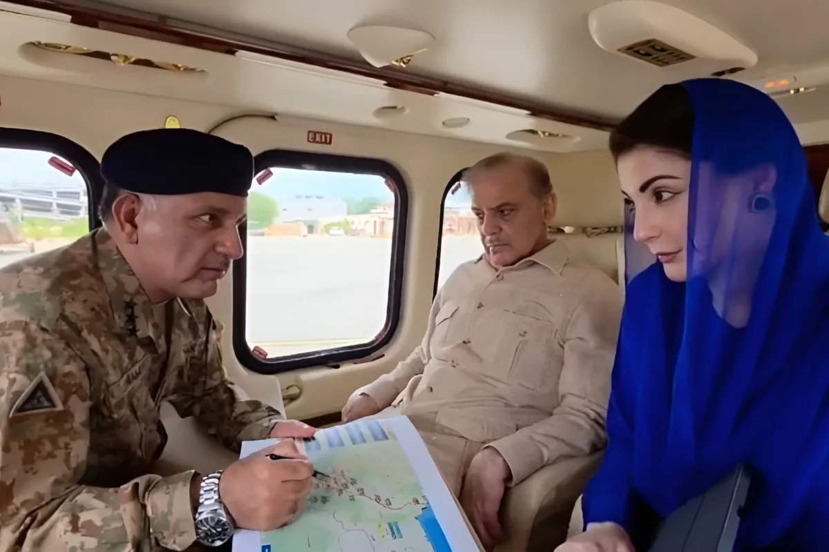 PM, CM Conduct Aerial Survey of Flood-Hit Areas
