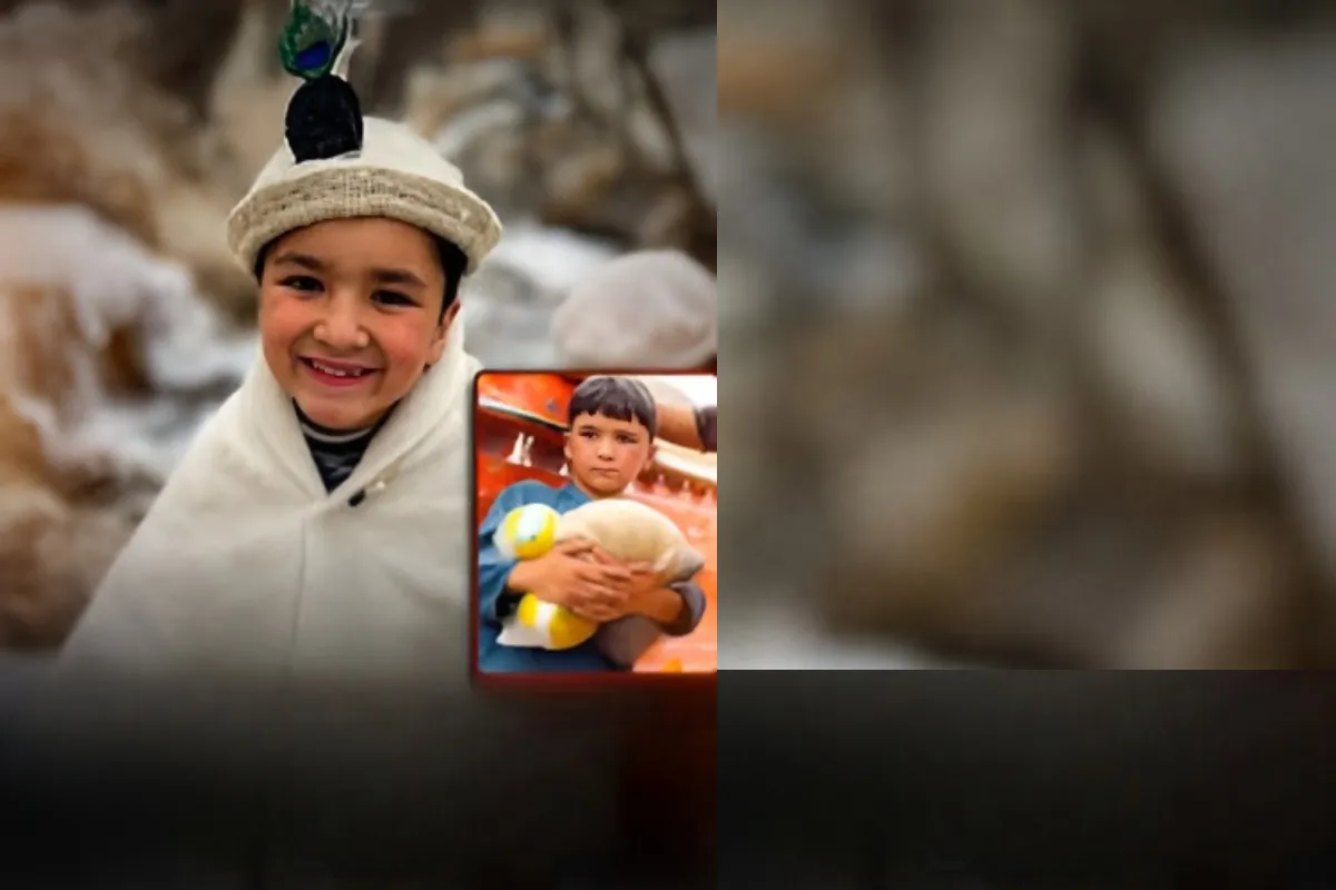 Little Boy, Big Heart: Shiraz Ahmed Distributes Food to Flood Victims