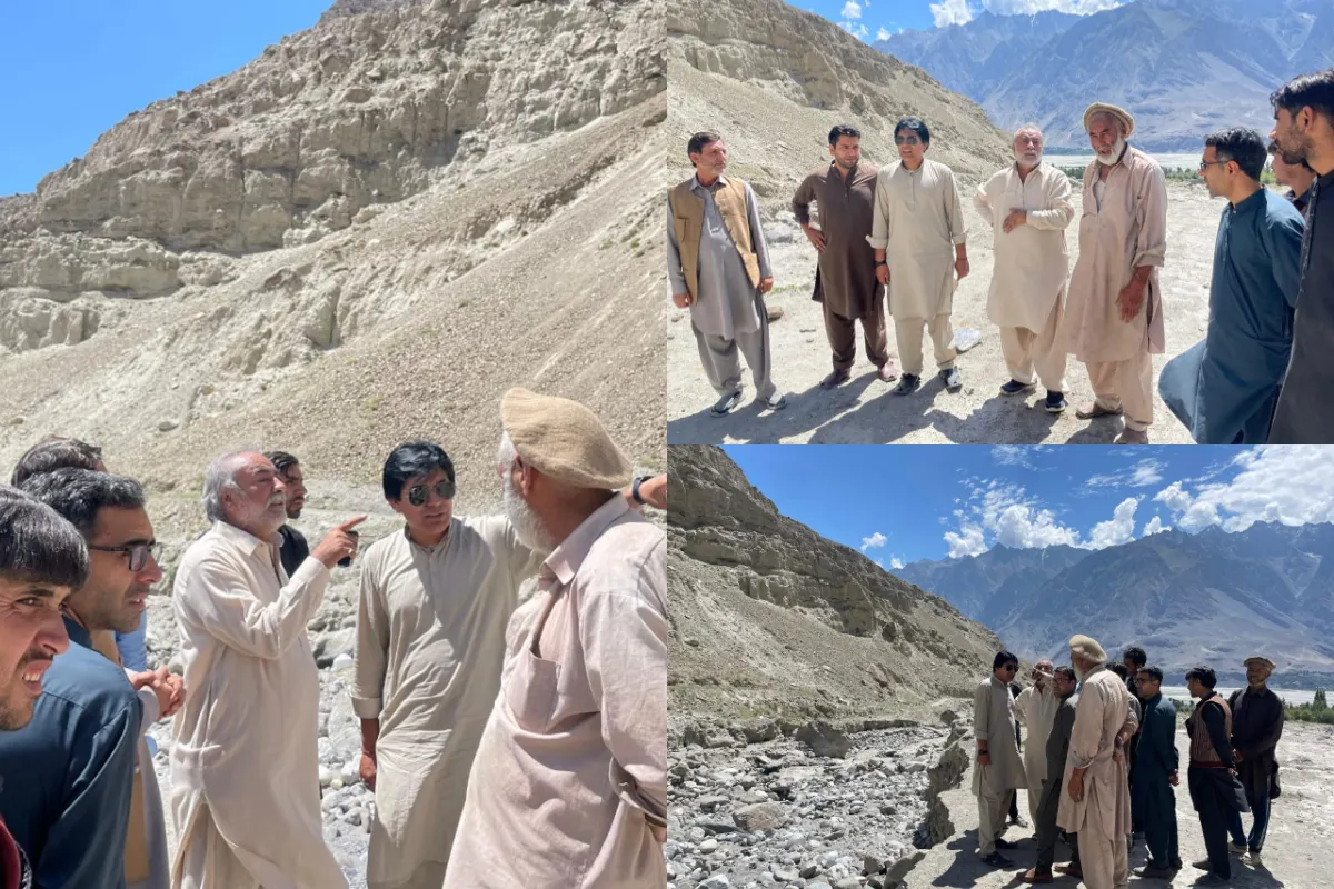 PPP Leader Imran Nadeem Visits Flood-Hit Hoshopi, Announces Relief Measures