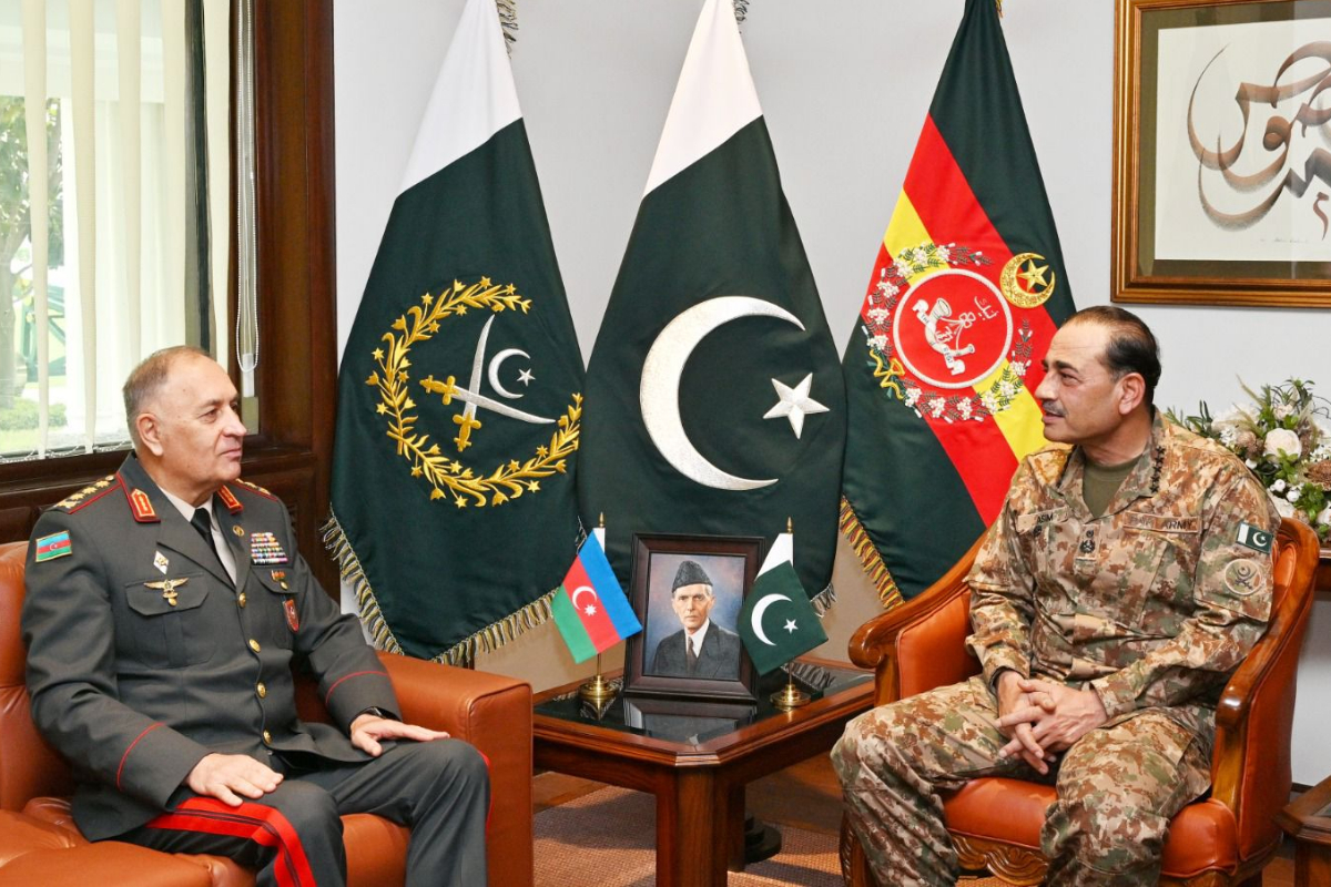 Azerbaijan Chief of General Staff Meets Field Marshal Asim Munir, Discuss Global and Regional Security Landscape