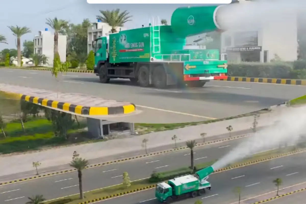 Lahore Launches World’s First Smart Anti-Smog Gun System to Battle Toxic Air