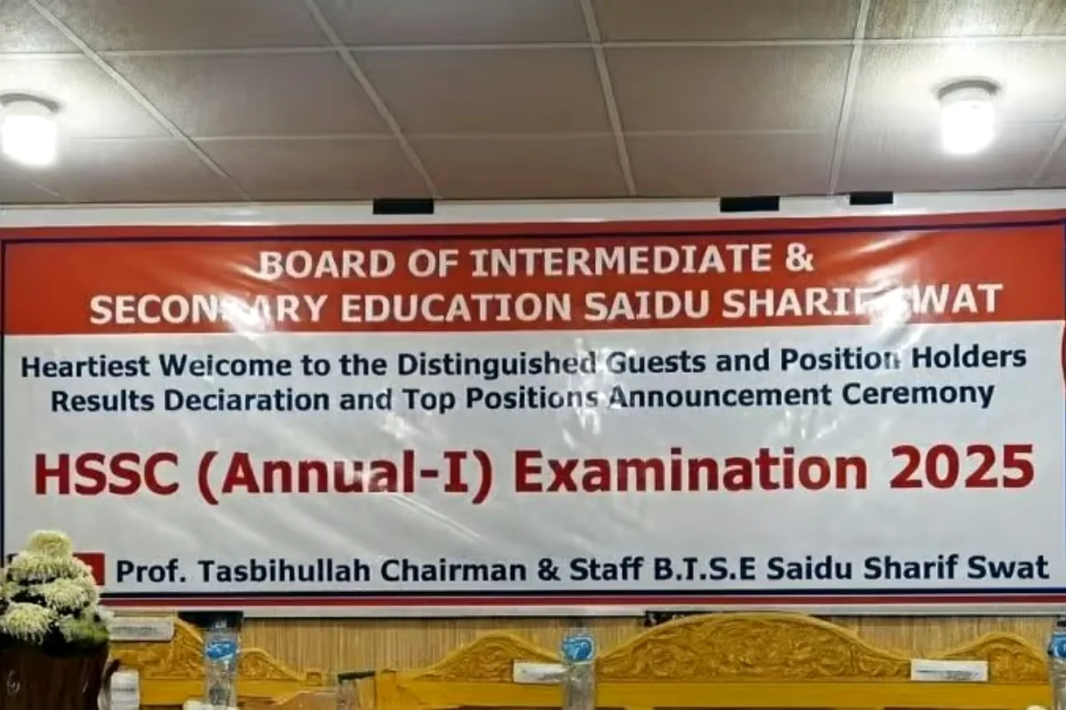 BISE Swat announces top 3 positions in Intermediate Results 2025