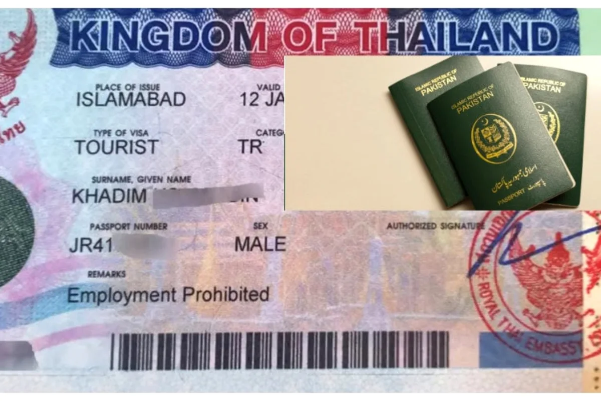 Thailand 3-month, 6-month visit visa fee from Pakistan – August 2025