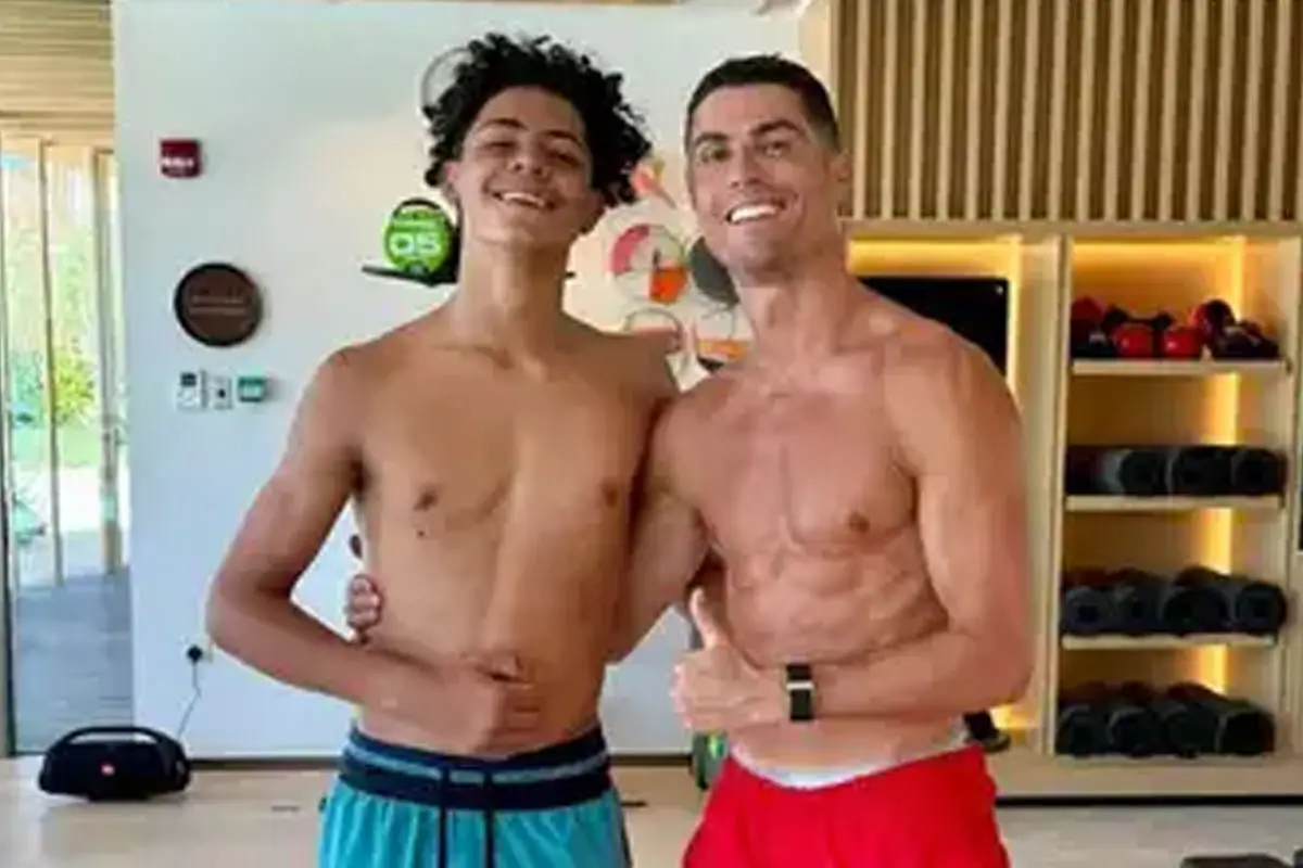 Who is Cristiano Ronaldo’s first child Cristiano Junior’s biological mother?