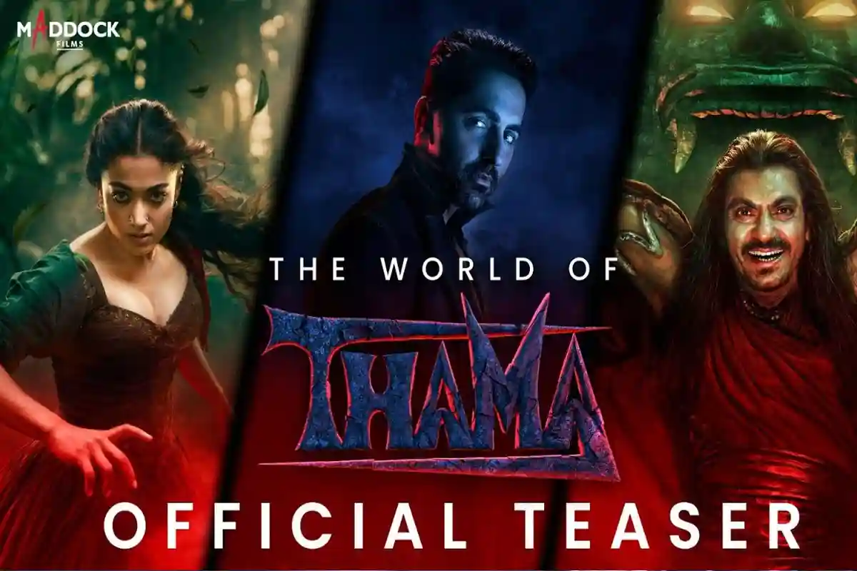 World of Thama Teaser: Ayushmann Khurrana and Rashmika Mandanna Bring Fear, Love, and Violence