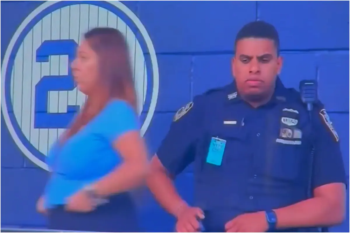 NYPD Officer’s Viral Yankees-Twins Moment on Live TV Sparks Fan Reactions