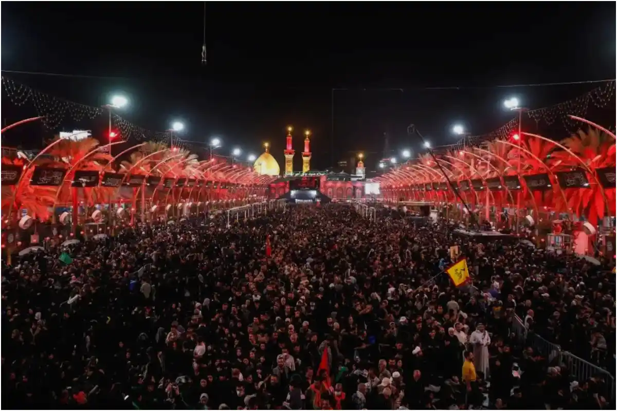 Which Pakistani celebrities are in Iraq for Arbaeen?