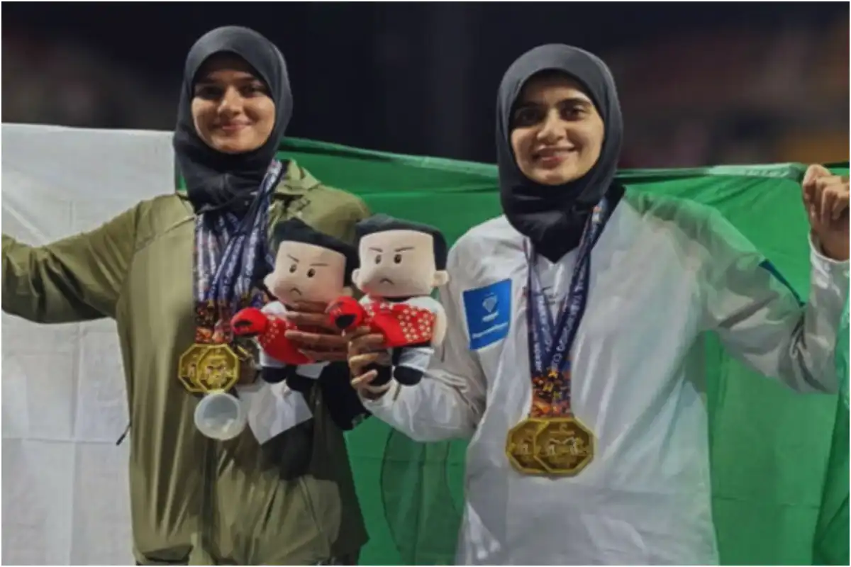 Tayyaba & Sumbul Fatima Win 5 Gold Medals at International Taekwondo Championship