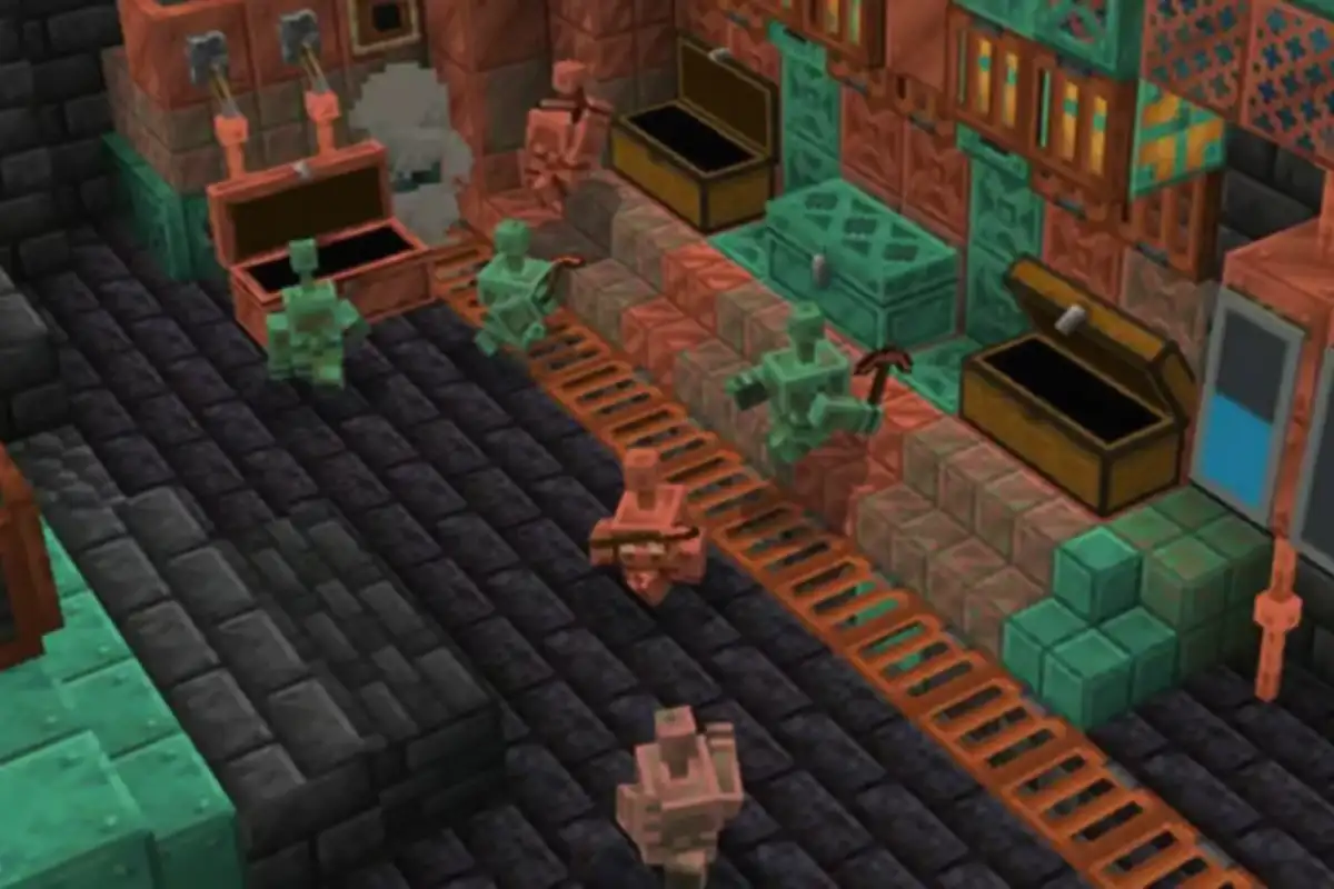 What’s New in Minecraft Fall Drop? Copper Blocks & Loot Shelves!