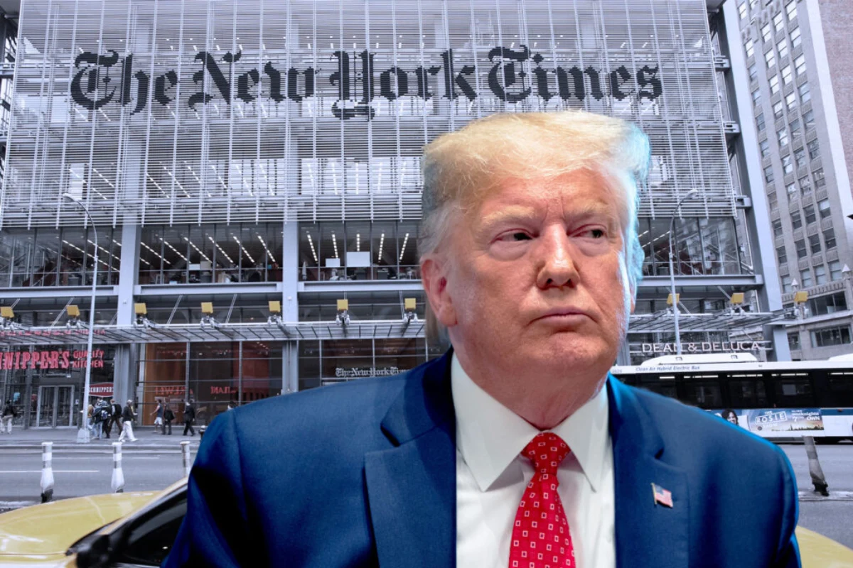Trump Files $15 Billion Defamation Lawsuit Against NYT