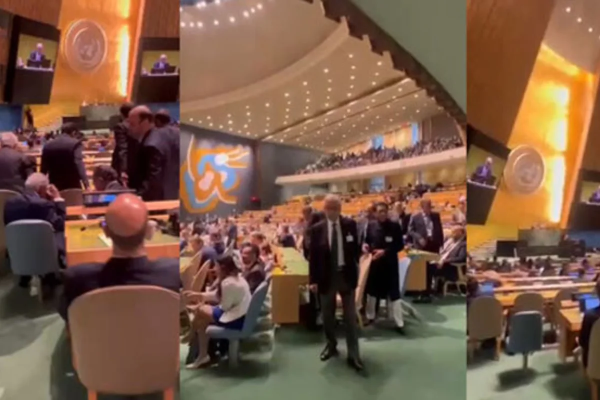 Pakistan Delegation Walks Out of UNGA as Netanyahu Begins Speech