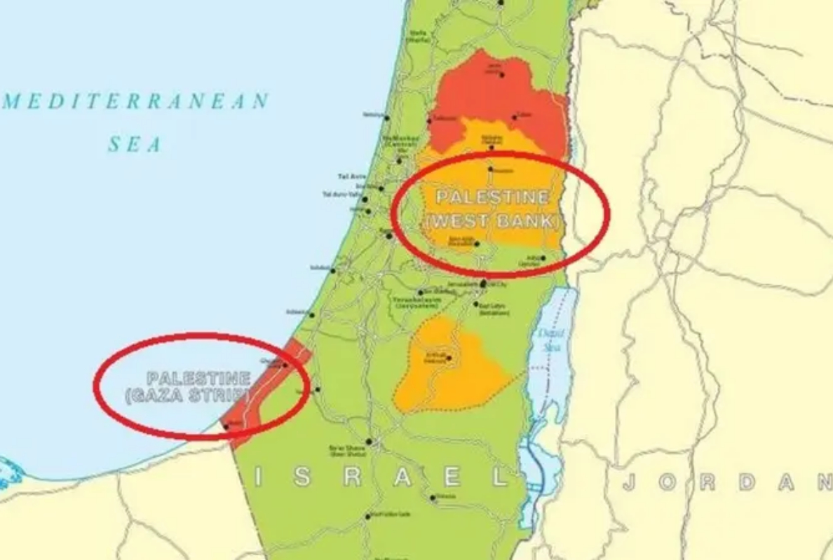 UK Government Officially Adds State of Palestine To Its Map
