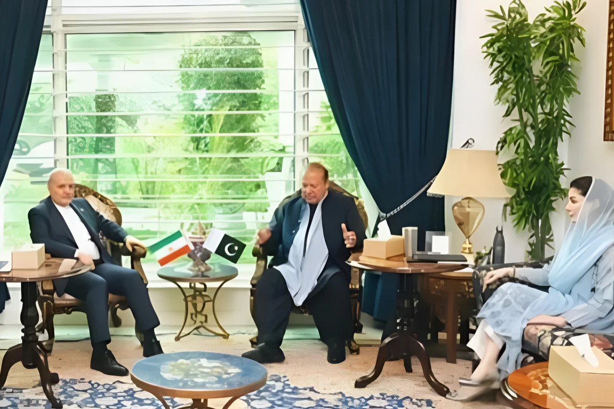 Nawaz Sharif, Maryam Nawaz Meet Iranian Ambassador to Strengthen Bilateral Ties
