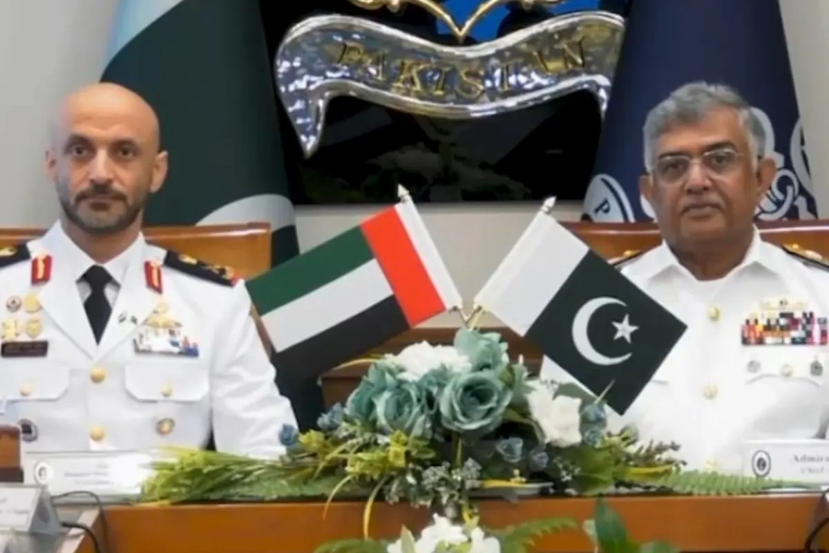 UAE Commander Lauds Pakistan Navy’s Efforts for Maritime Security