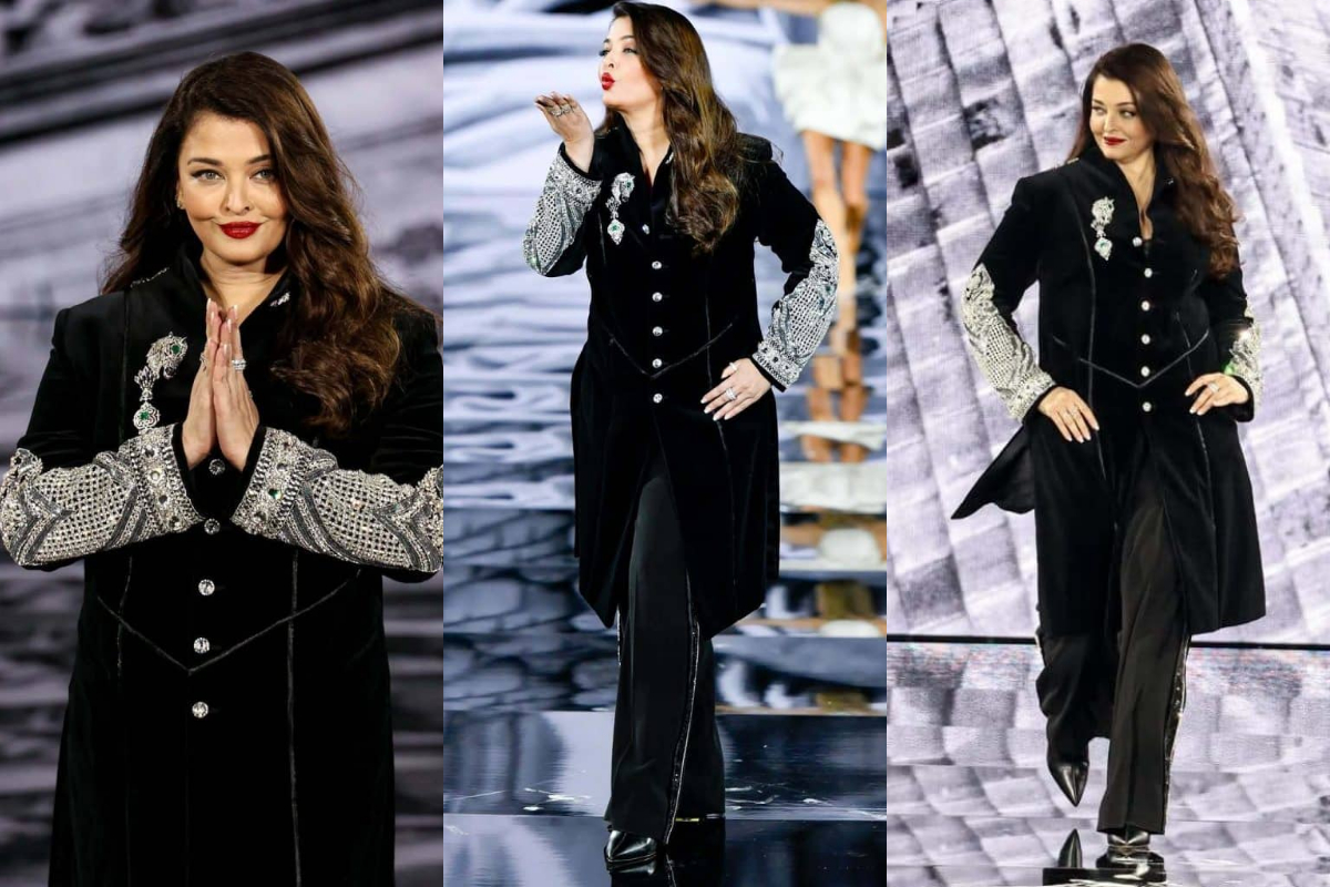Aishwarya Rai Bachchan Stuns in Manish Malhotra Outfit at Paris Fashion Week: See Photos