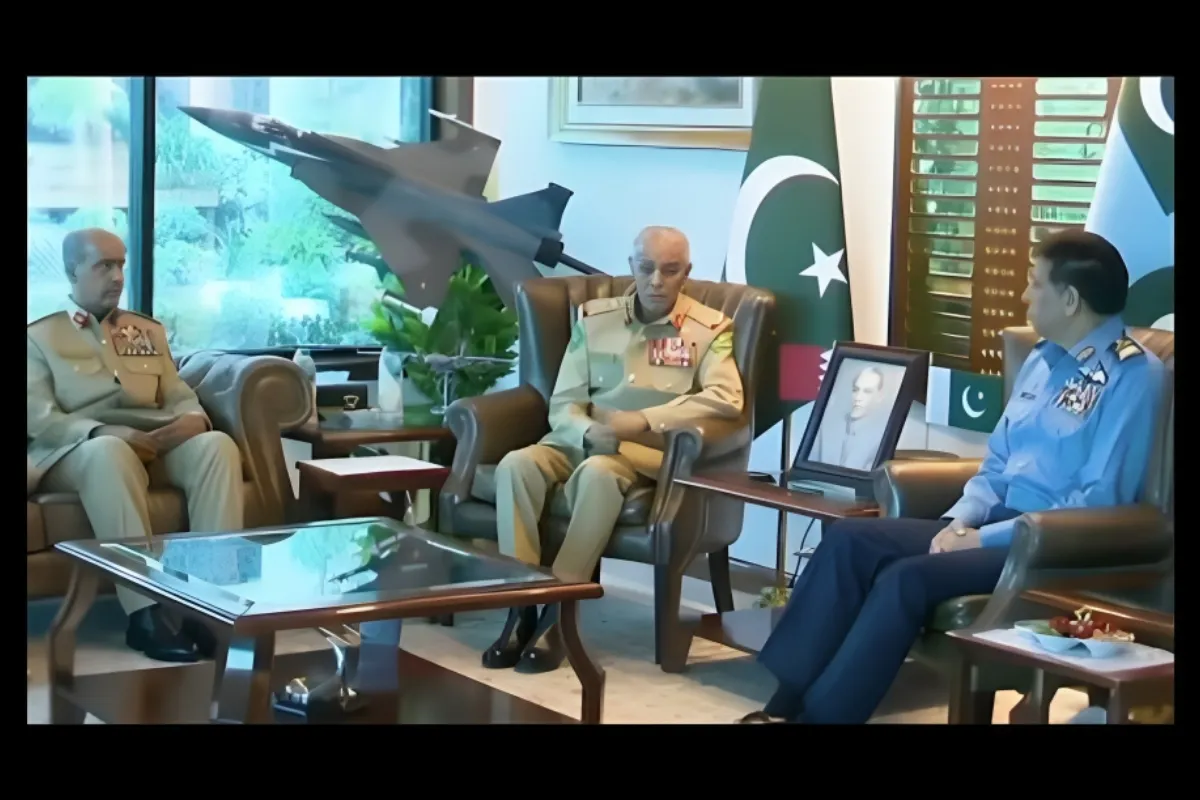 Bahrain Defense Chief Visits Air Headquarters in Islamabad