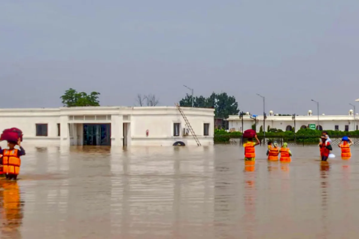 Kartarpur Sahib Restoration Underway After Flood Damage