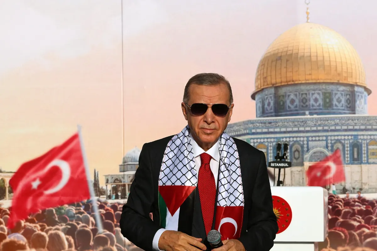 President Erdoğan Condemns Israeli Actions in Gaza, Vows Support for Palestinian Rights
