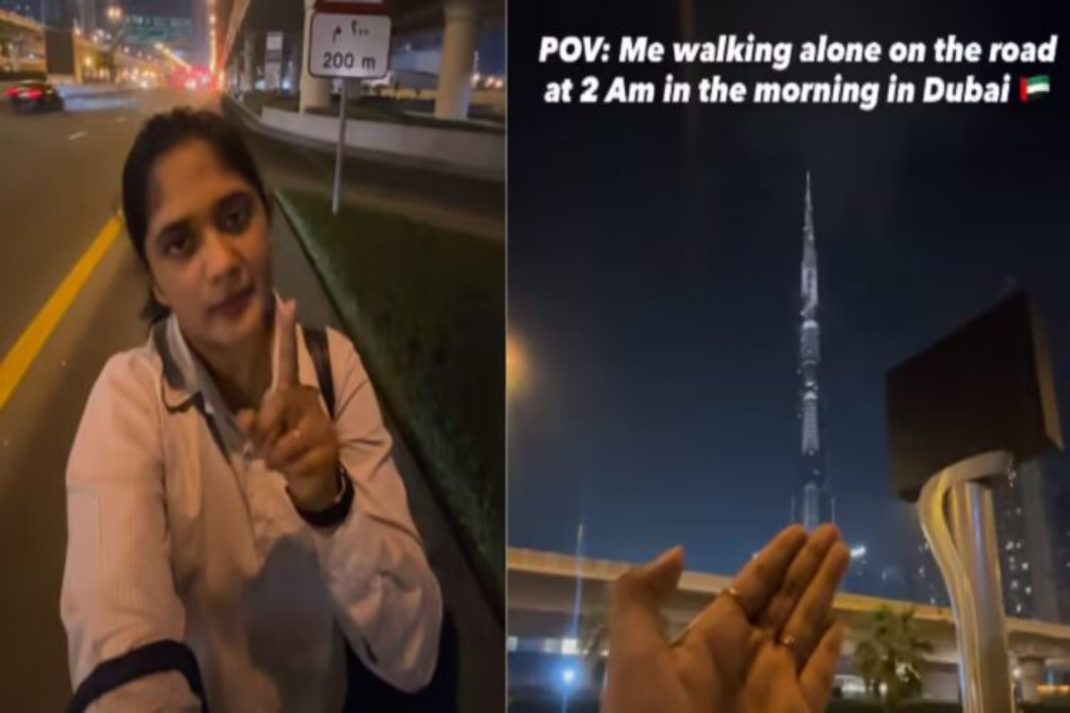 Indian Woman’s Late-Night Walk in Dubai Sparks Debate on Women’s Safety in Different Countries