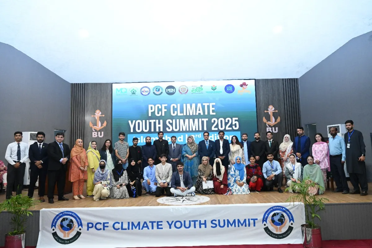 Climate Youth Summit 2025 Held in Islamabad, Youth Empowerment and Innovation at the Forefront