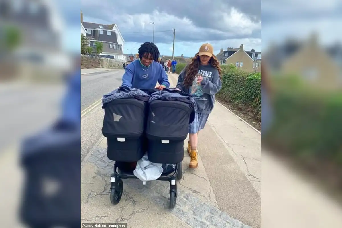 Jesy Nelson Engaged to Zion Foster After Welcoming Twins