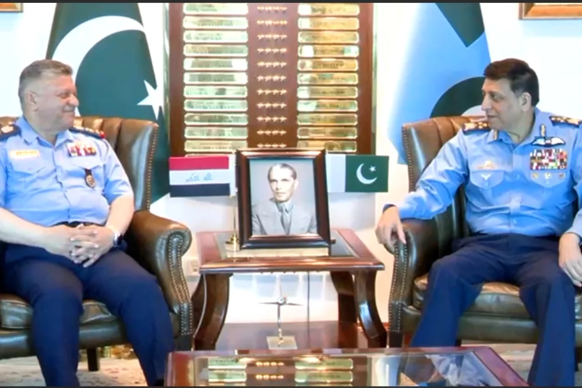 Iraqi Air Force Chief visits Pakistan for defence talks