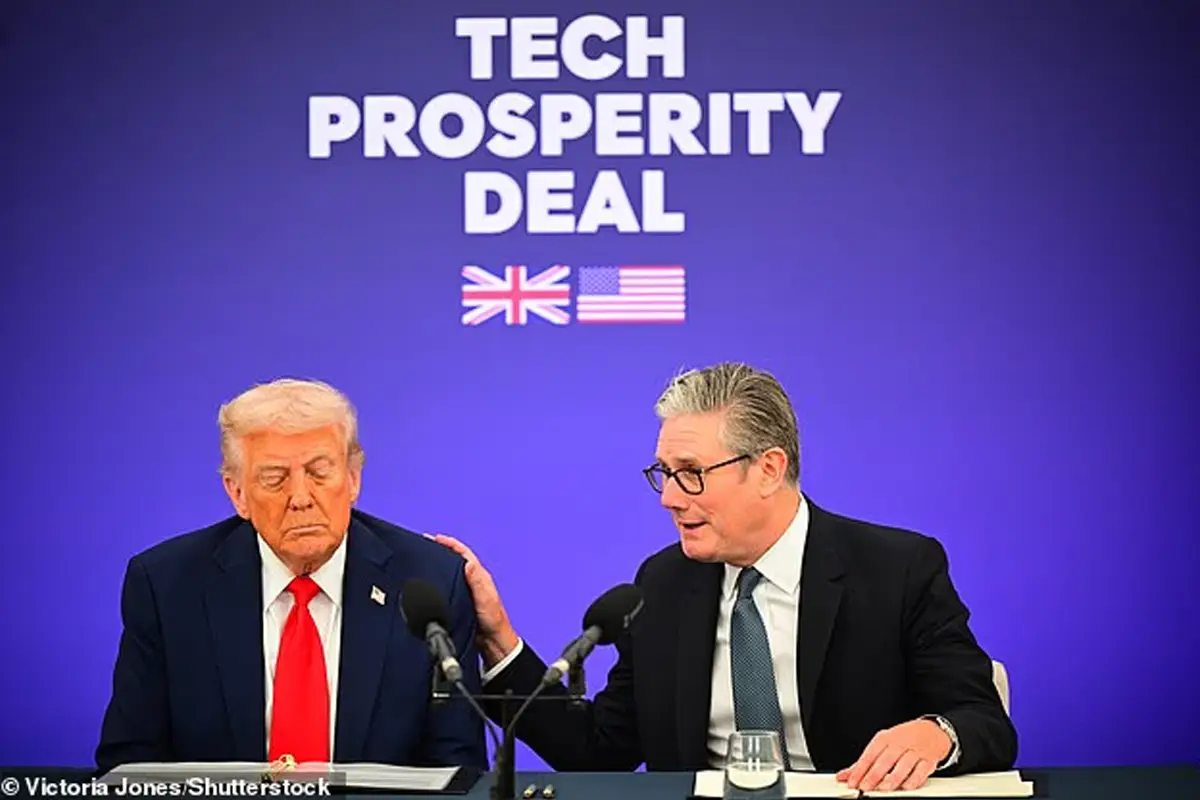 Trump and Starmer unveil ‘record-breaking’ US investments at Chequers business reception