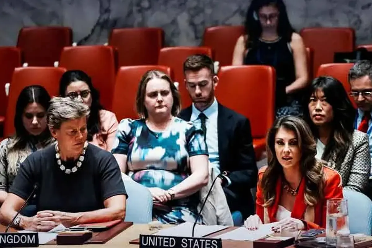 US again vetoes UN Security Council Gaza ceasefire call