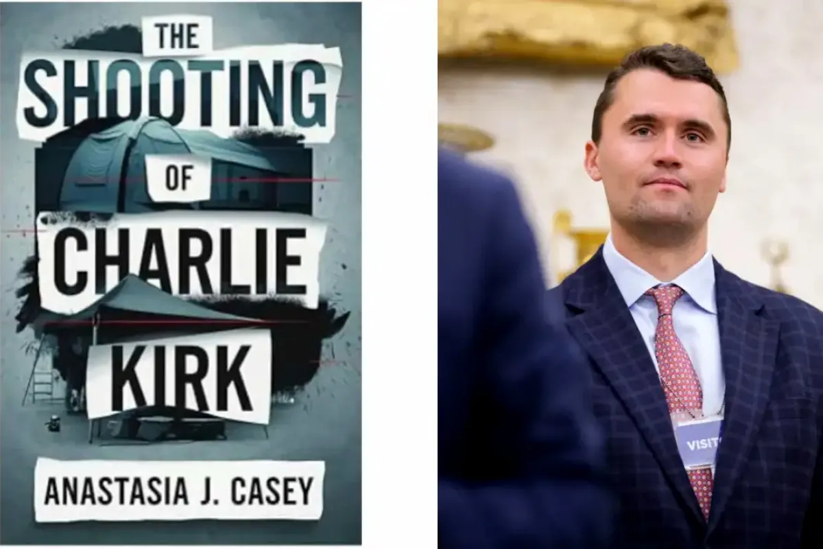 Who is Anastasia J. Casey? Mysterious book on ‘The Shooting of Charlie Kirk’ appears online before incident