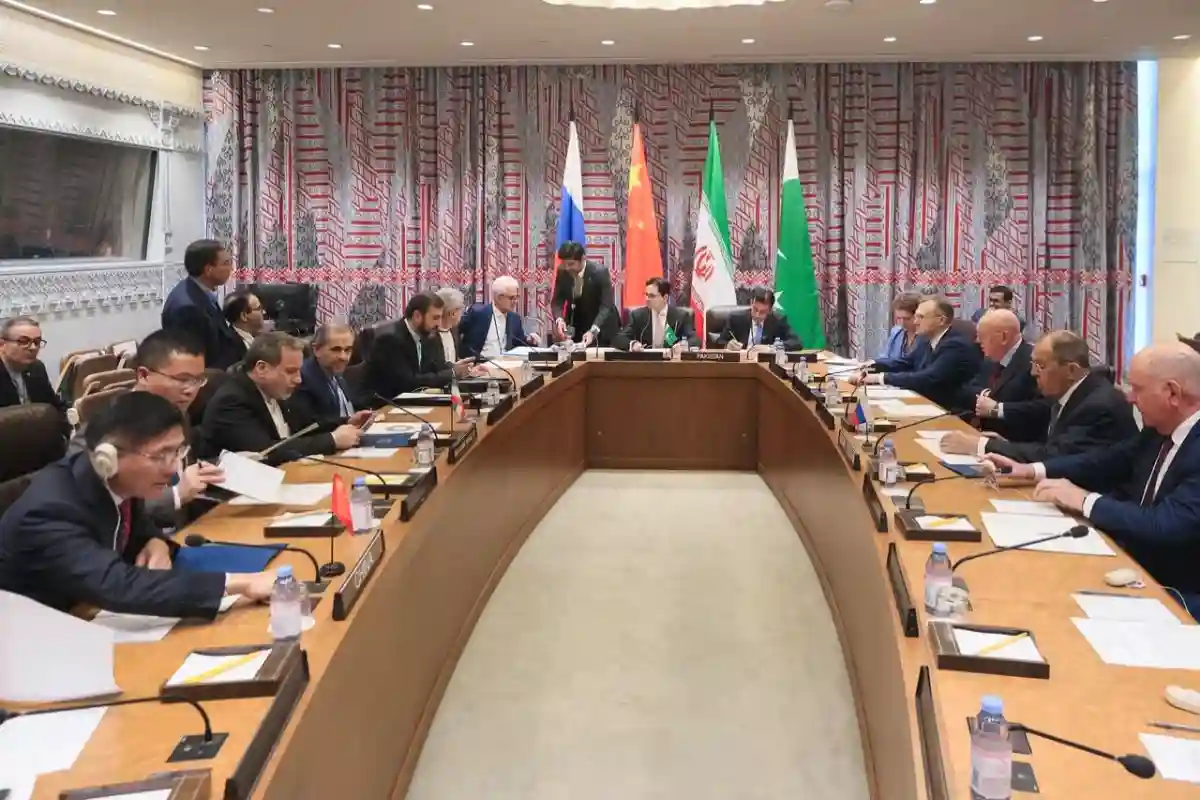 Joint Statement Issued After Fourth Quadrilateral Meeting of Foreign Ministers of China, Iran, Pakistan, and Russia