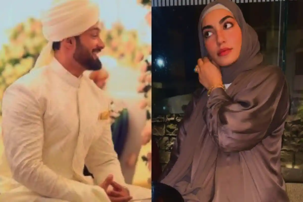 Umair Jaswal Shares Wife’s Picture for the First Time After Marriage