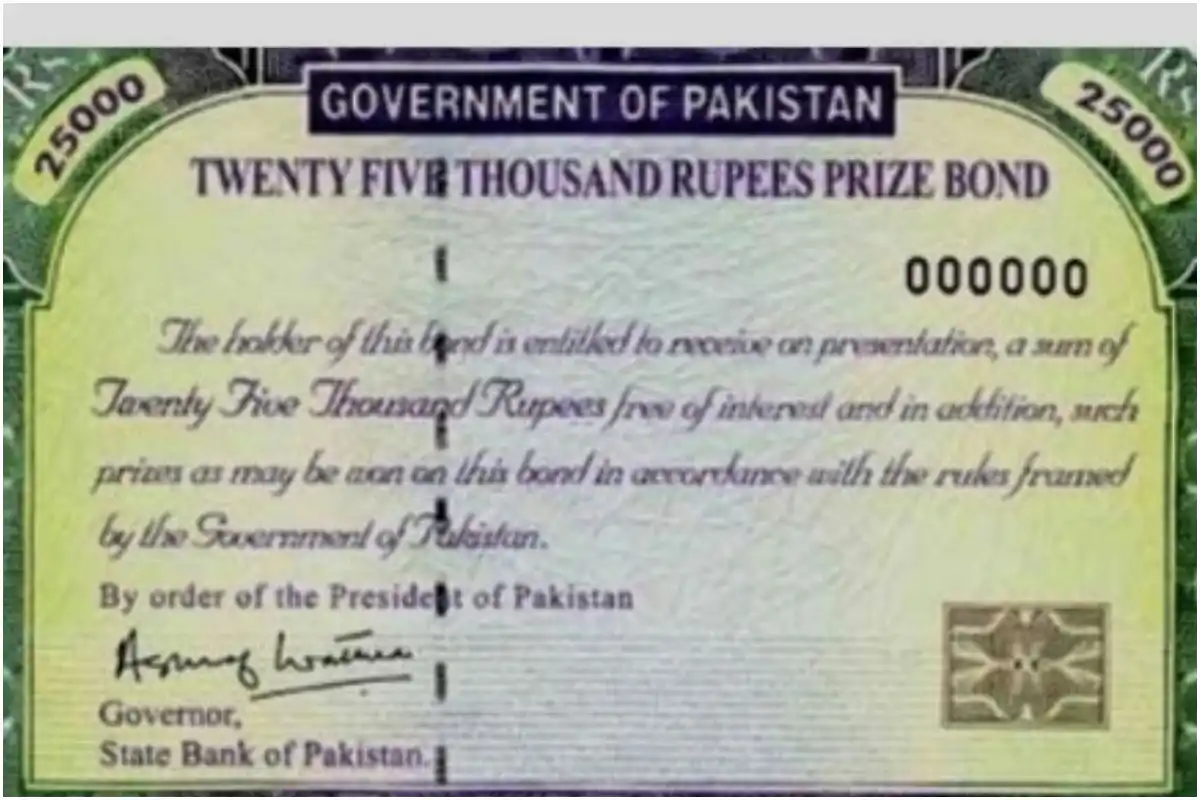 25000 prize bond draw results today