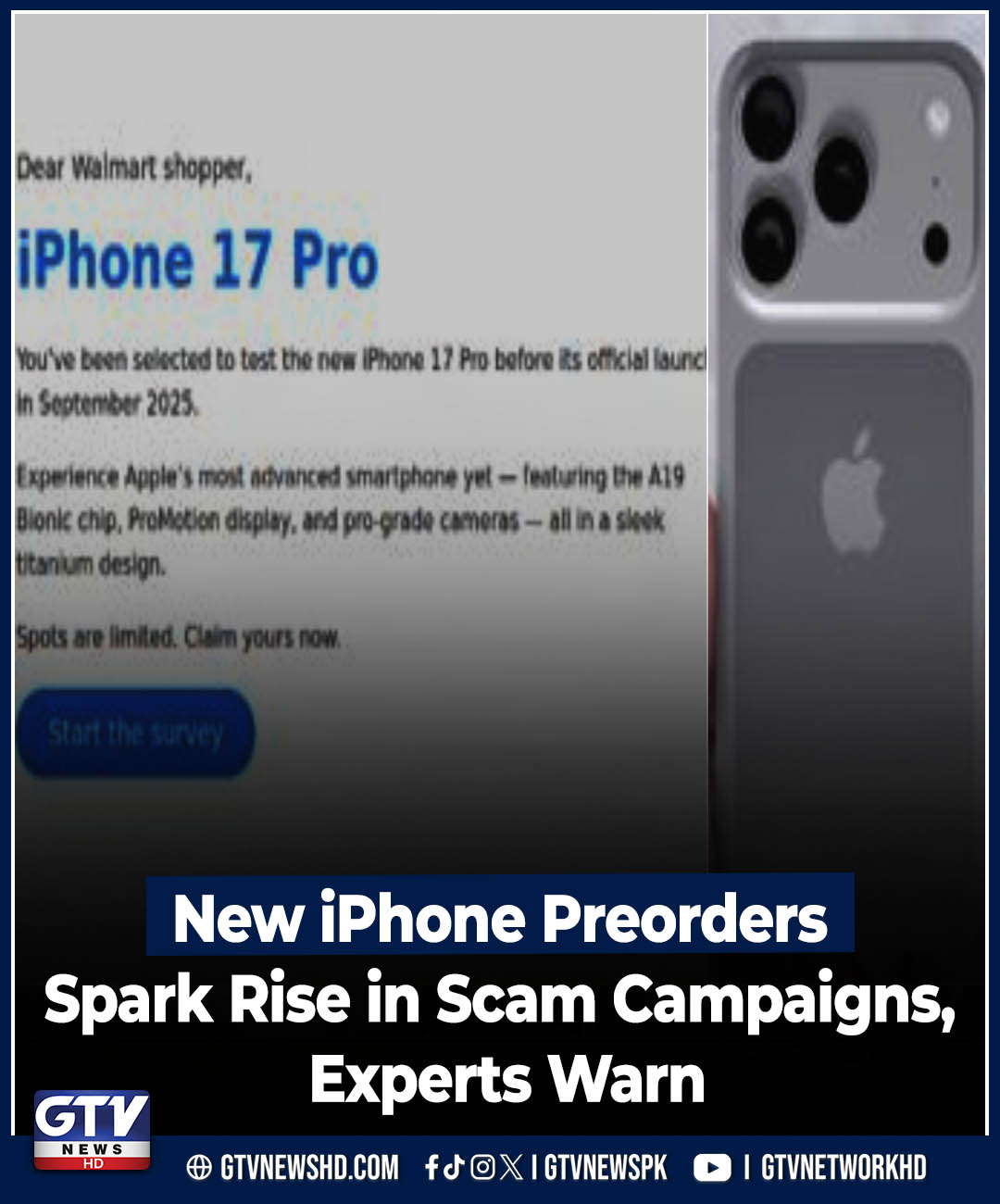 New iPhone Preorders Spark Rise in Scam Campaigns, Experts Warn