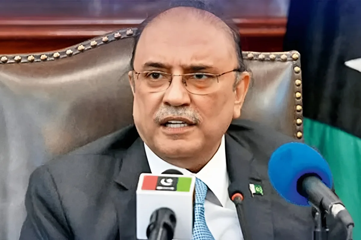 President Zardari Slams Cross-Border Attacks, Backs Pakistan Army