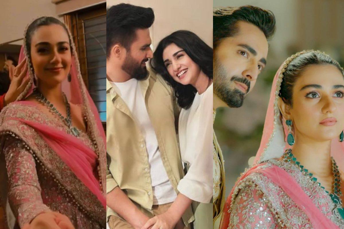 BTS From Drama ‘Sher’ Finale Shows Sarah Khan and Falak Shabbir in Playful Banter: Watch