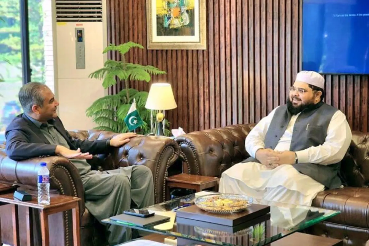 Mohsin Naqvi Meets JUI Secretary General Owais Noorani