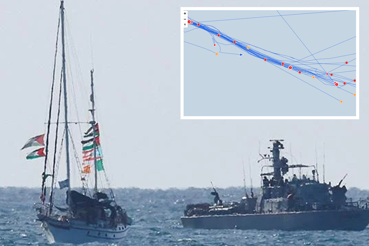 Last Gaza Flotilla Boat Continues Alone After Israeli Interceptions