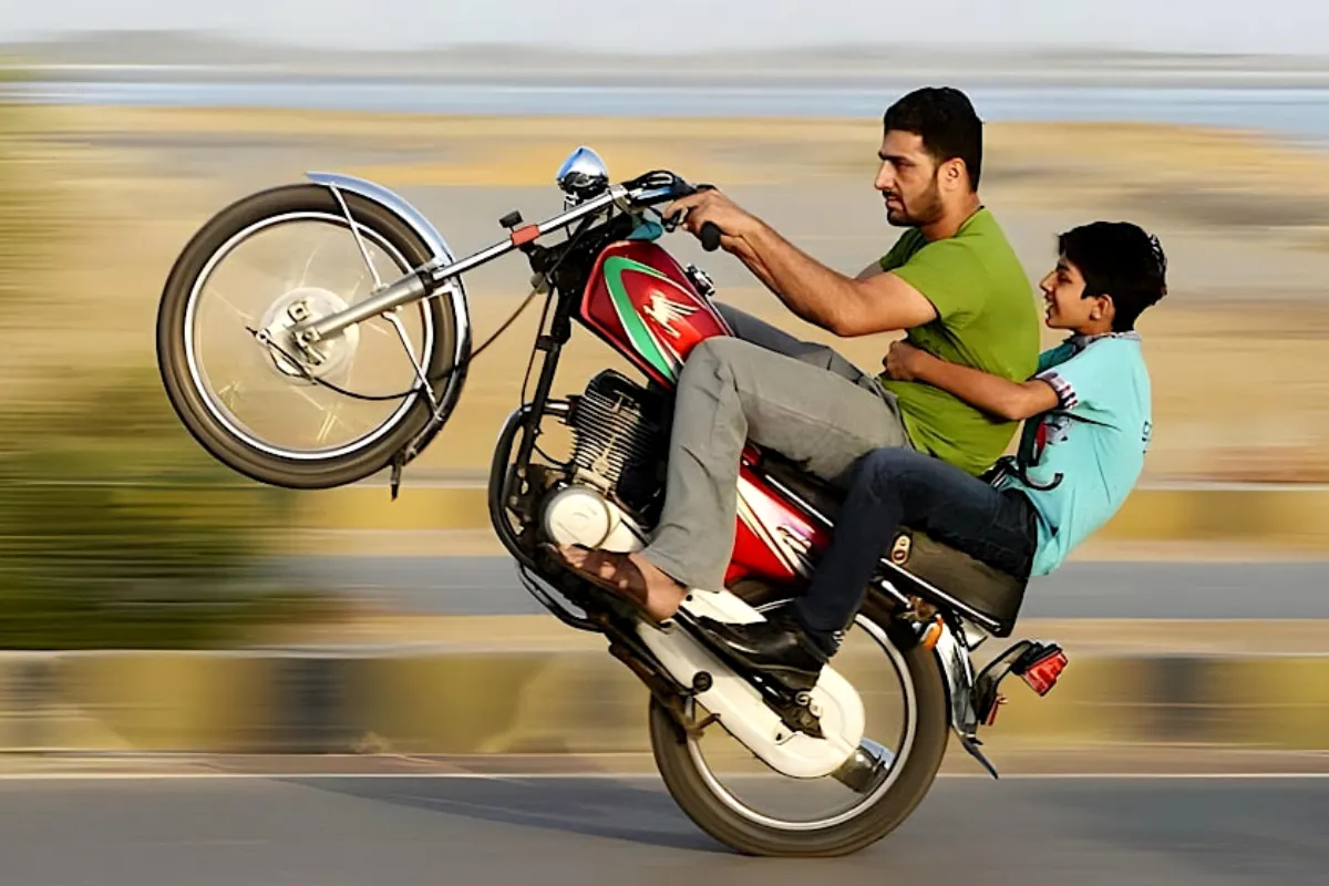 Lahore Traffic Police crack down on one-wheeling videos on social media