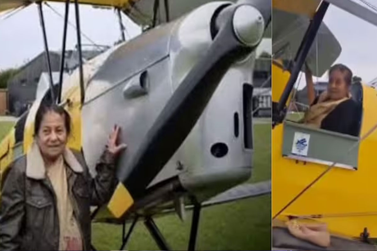 Who is Dhira Chaliha Hazarika? Meet the First Assamese Woman Pilot Who Returned to the Skies at 85