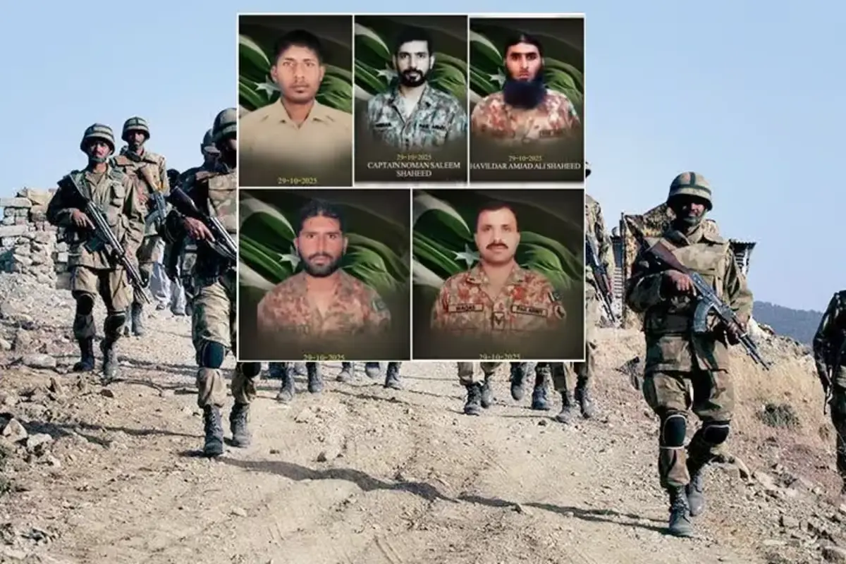 Captain among six soldiers martyred, seven terrorists killed in KP’s Kurram Operation