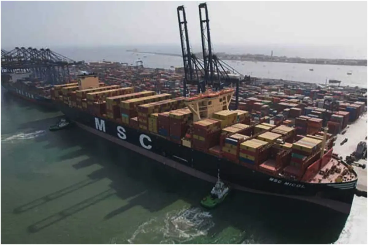 Pakistan Welcomes Largest-Ever Container Ship MSC Micol at Karachi Port