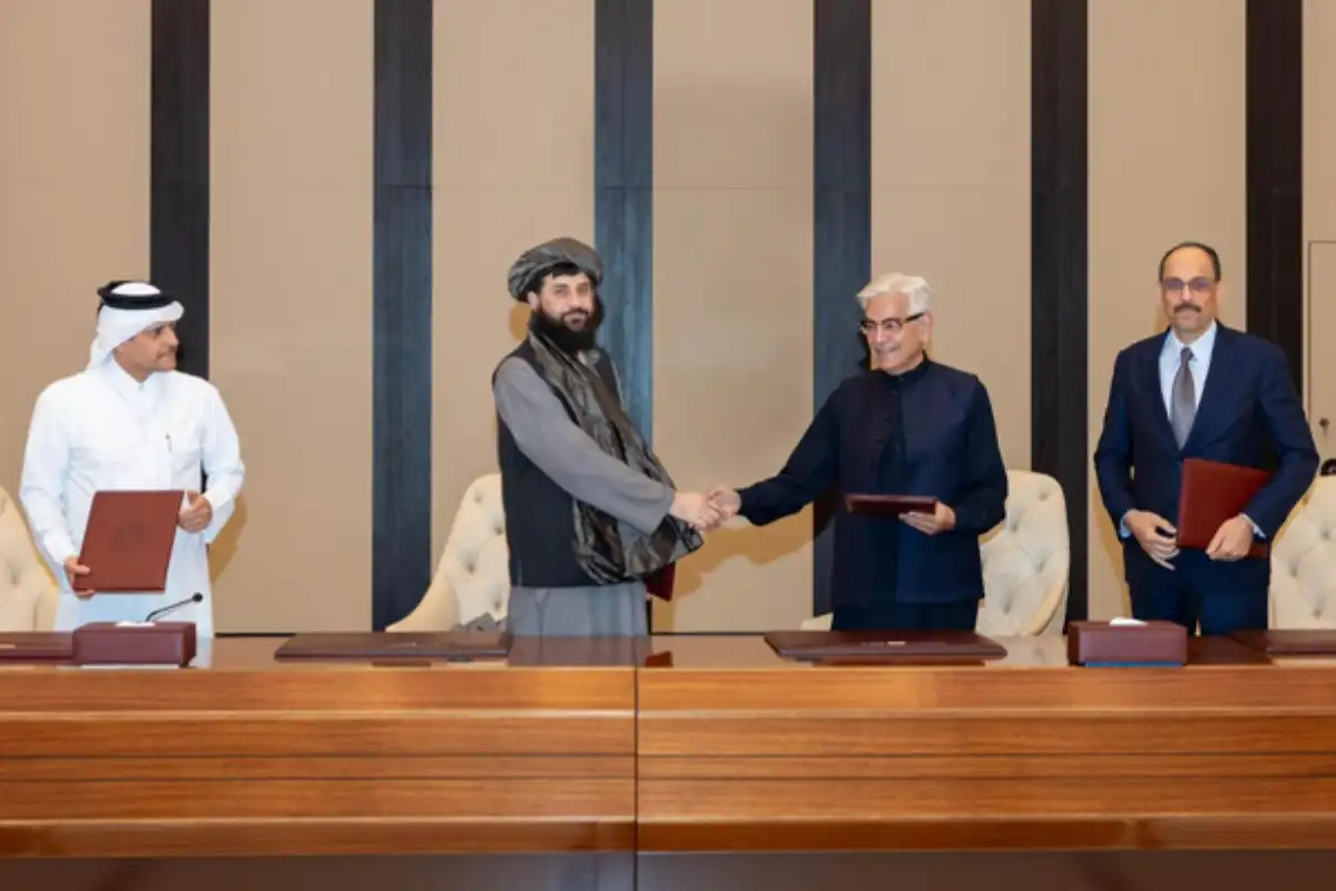 Pakistan and Afghanistan Agree to Ceasefire Following Talks Held in Doha