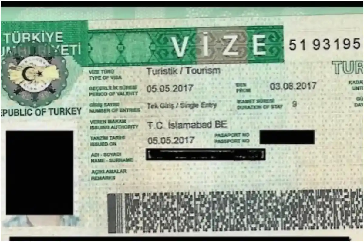 Turkey Visit Visa Fees for Pakistani Citizens — October 2025 Update