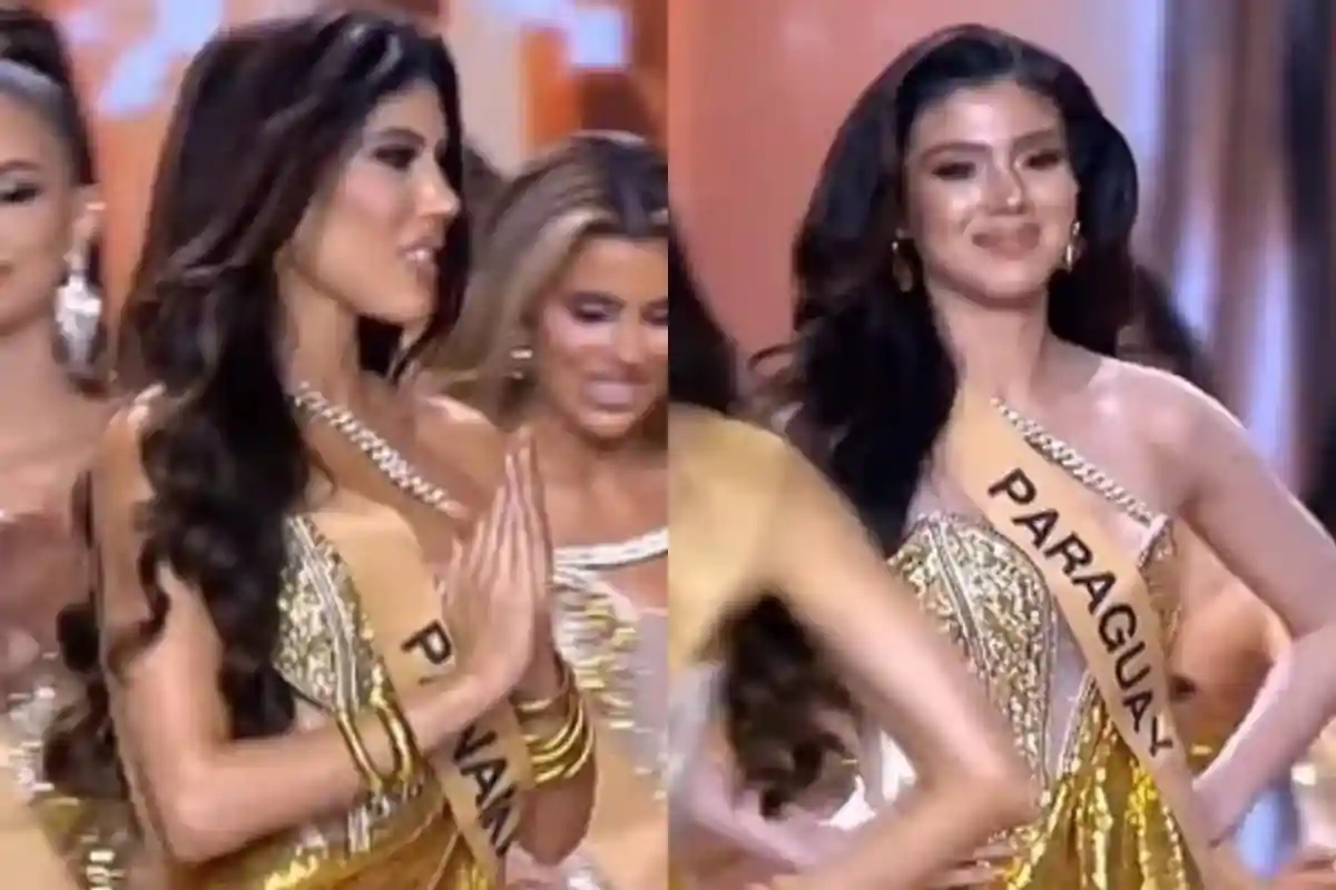 Miss Panama’s onstage blunder goes viral, leaving fans cringing: ‘Beg your pardon?’