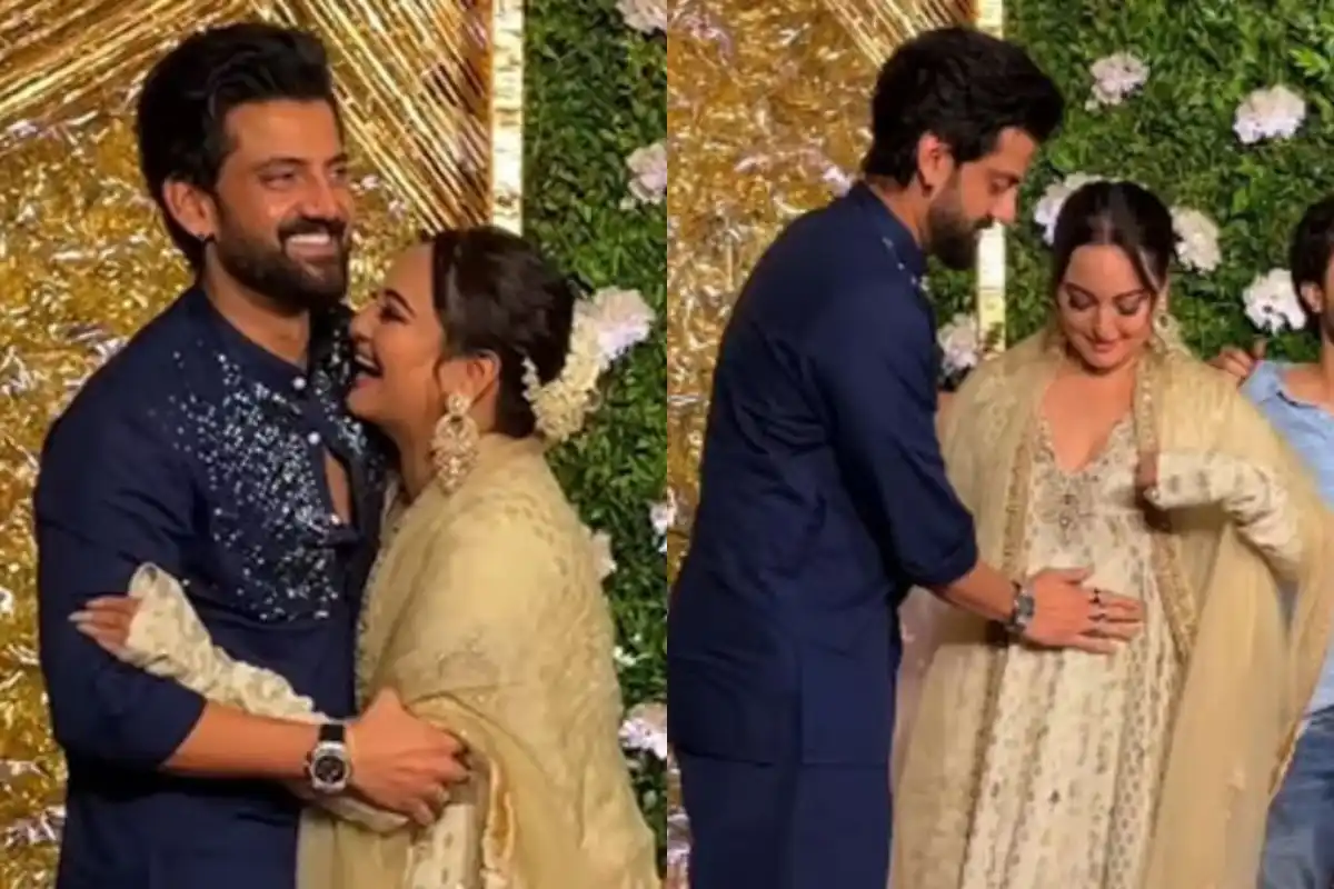 Is Sonakshi Sinha Expecting? Zaheer Iqbal’s Witty Response to Her Bump Ignites Online Reactions