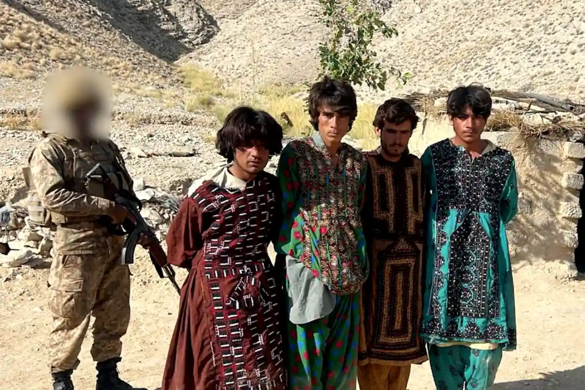 Security forces arrest four Indian-proxy terrorists in Khuzdar operation