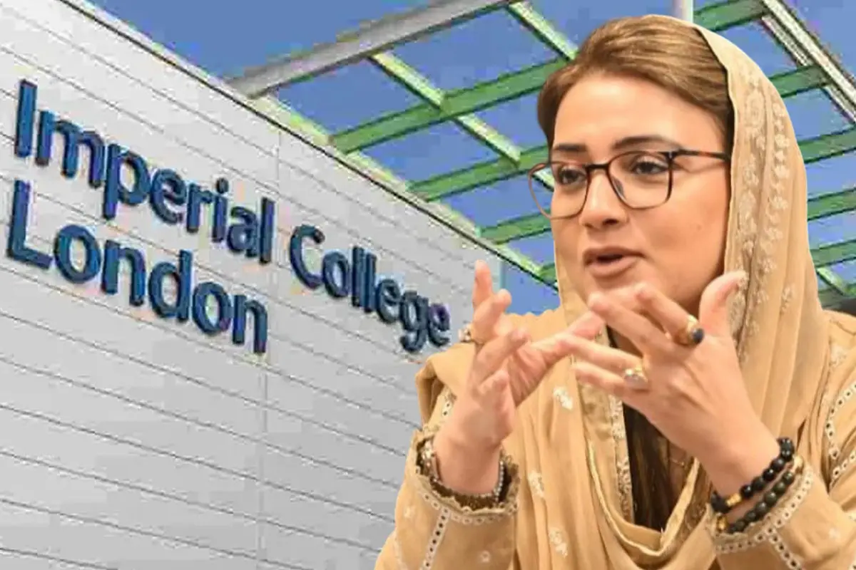 Uzma Bukhari defends Imperial College project amid social media criticism