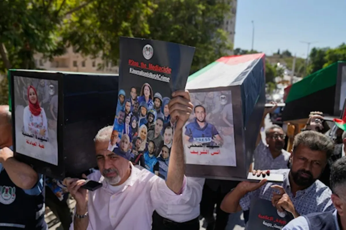 Israel Killed 44 of 270 Journalists in Gaza Tents: Report