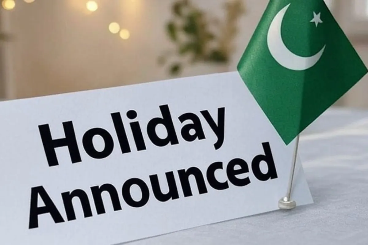 Pakistan govt releases official holidays schedule for 2026